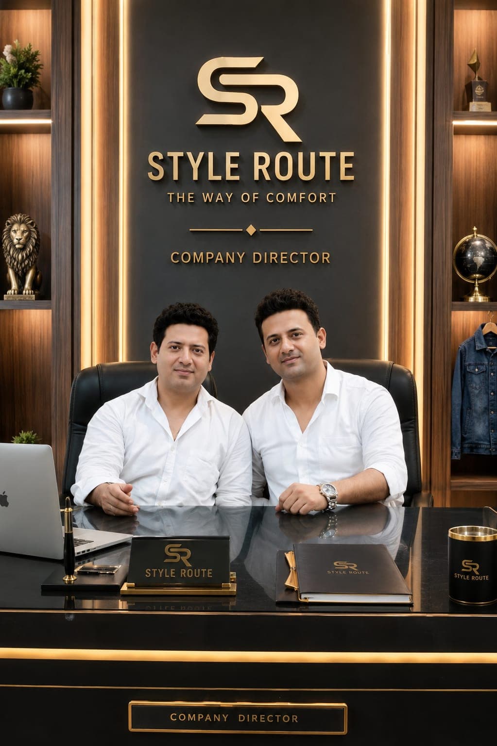Anshul and Rinku Aggarwal, Style Route Company Directors